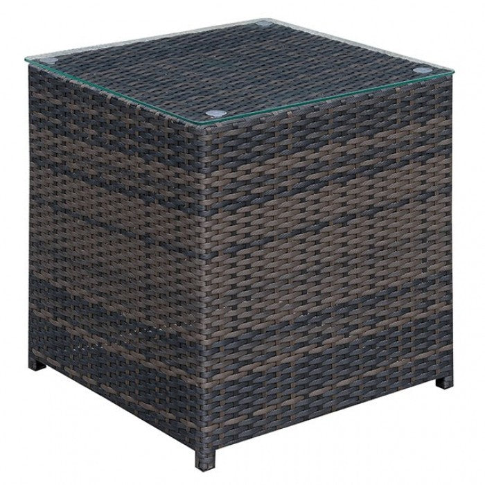 Ilona End Table Outdoor Table Brown