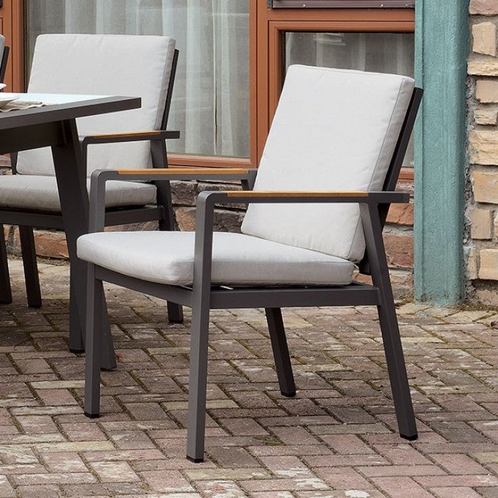 Alycia Arm Chair Outdoor Chair White