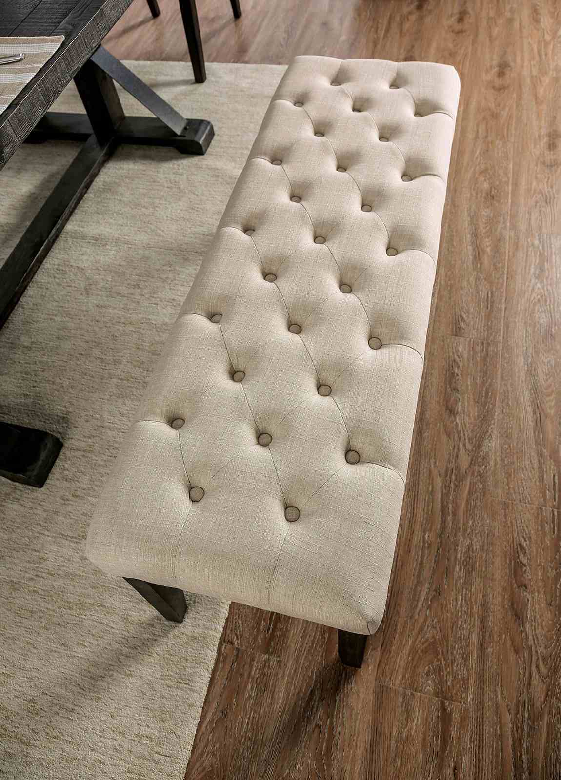 Alfred Dining Bench (IV) - CM3735IV-BN-4