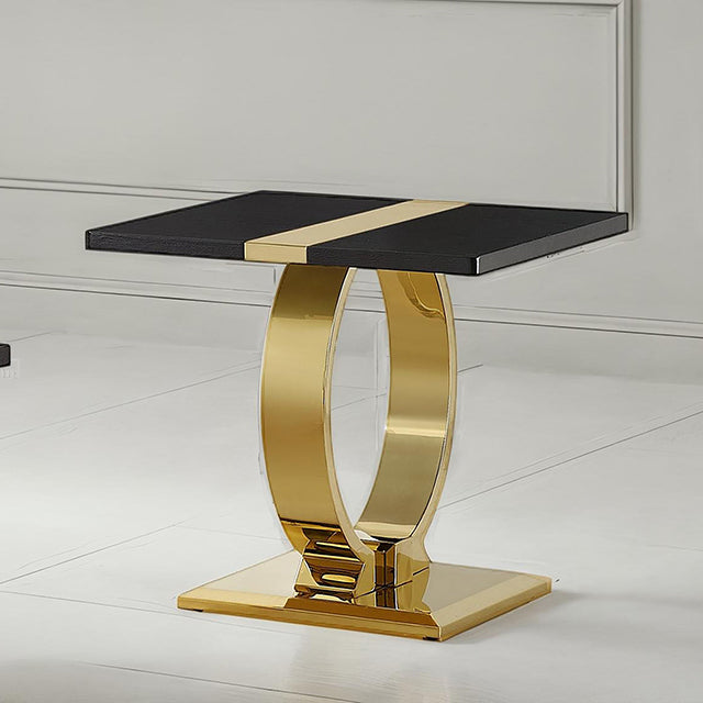 Horsham Side Table Gold