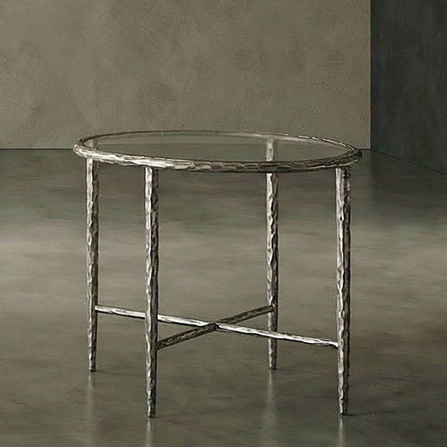 Talva Side Table Gunmetal