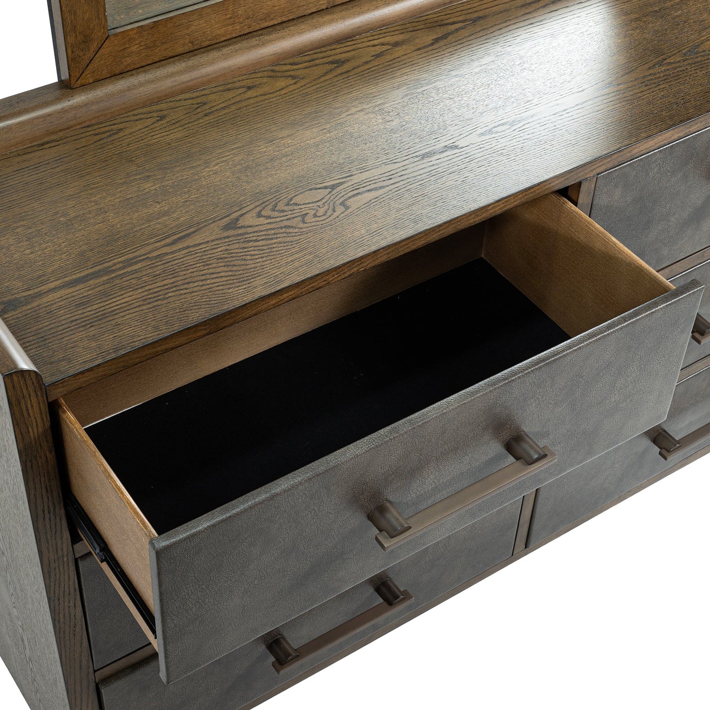 Newent Dresser (Dark Walnut) - Color D Lifestyle 6