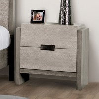 Grimsby Nightstand Stone Gray