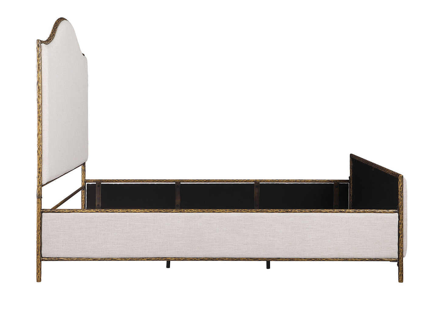 Vilna Bed (Champagne Gold) - Lifestyle 4