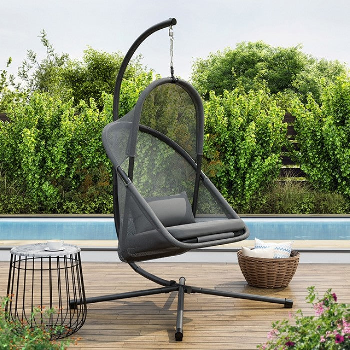 Crush Swing Chair Outdoor Chair Dark Gray
