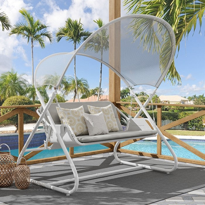 Sandor Swing Chair Outdoor Chair White