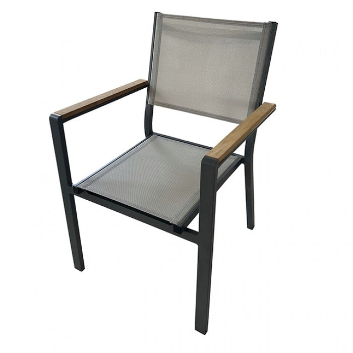 Mackay Chair Outdoor Chair Gun Metal