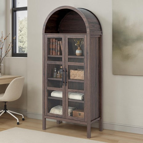 Gateshead Bookcase-Shelf Walnut