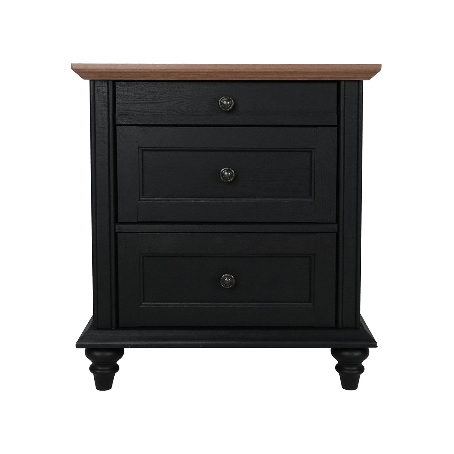 Hyde Nightstand (Black) - Lifestyle 1