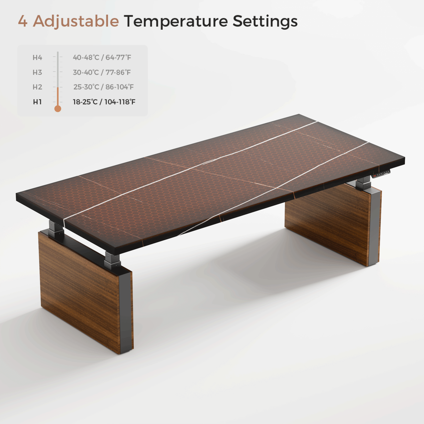 Zen Pro Executive Standing Desk (86"x39")