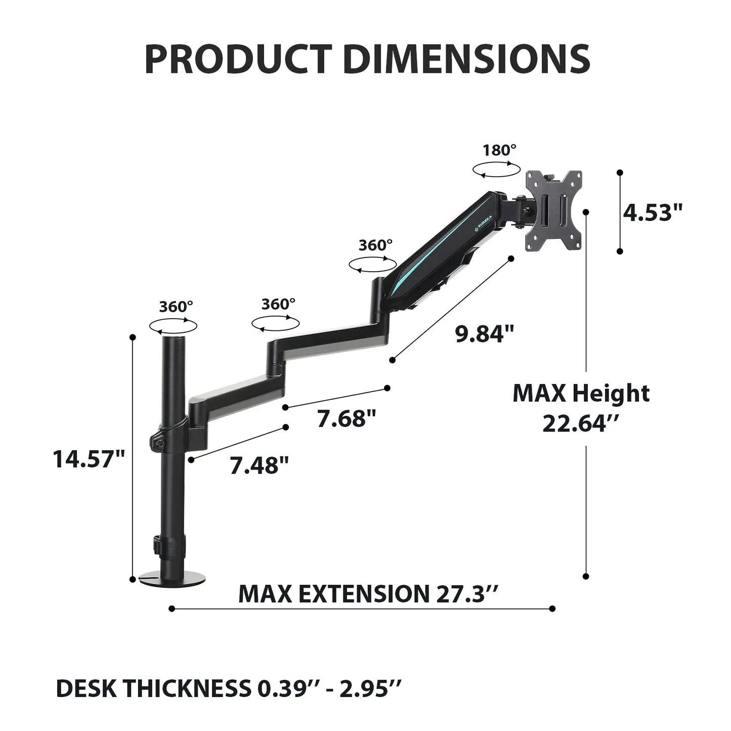 Single Monitor Arm