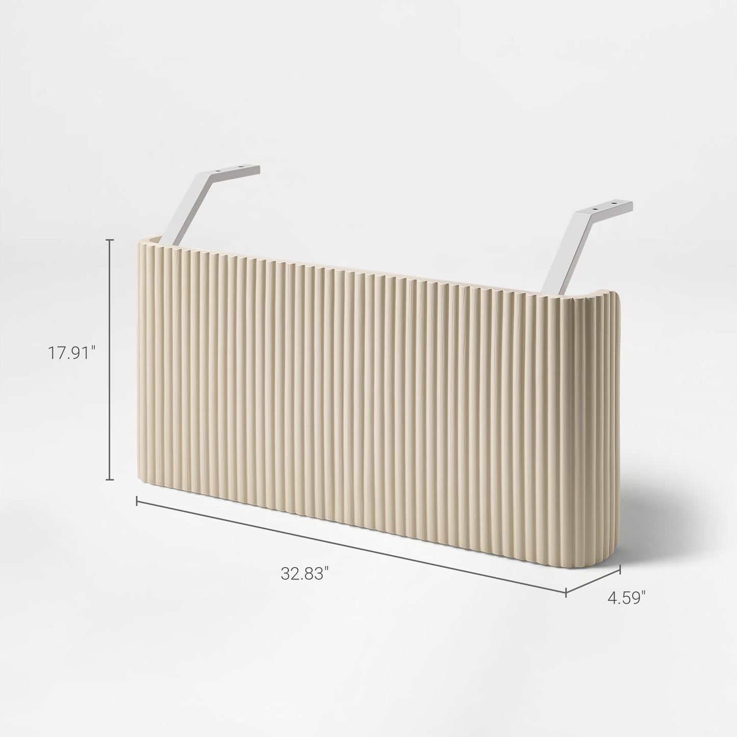 Opal Desk Modesty Panel