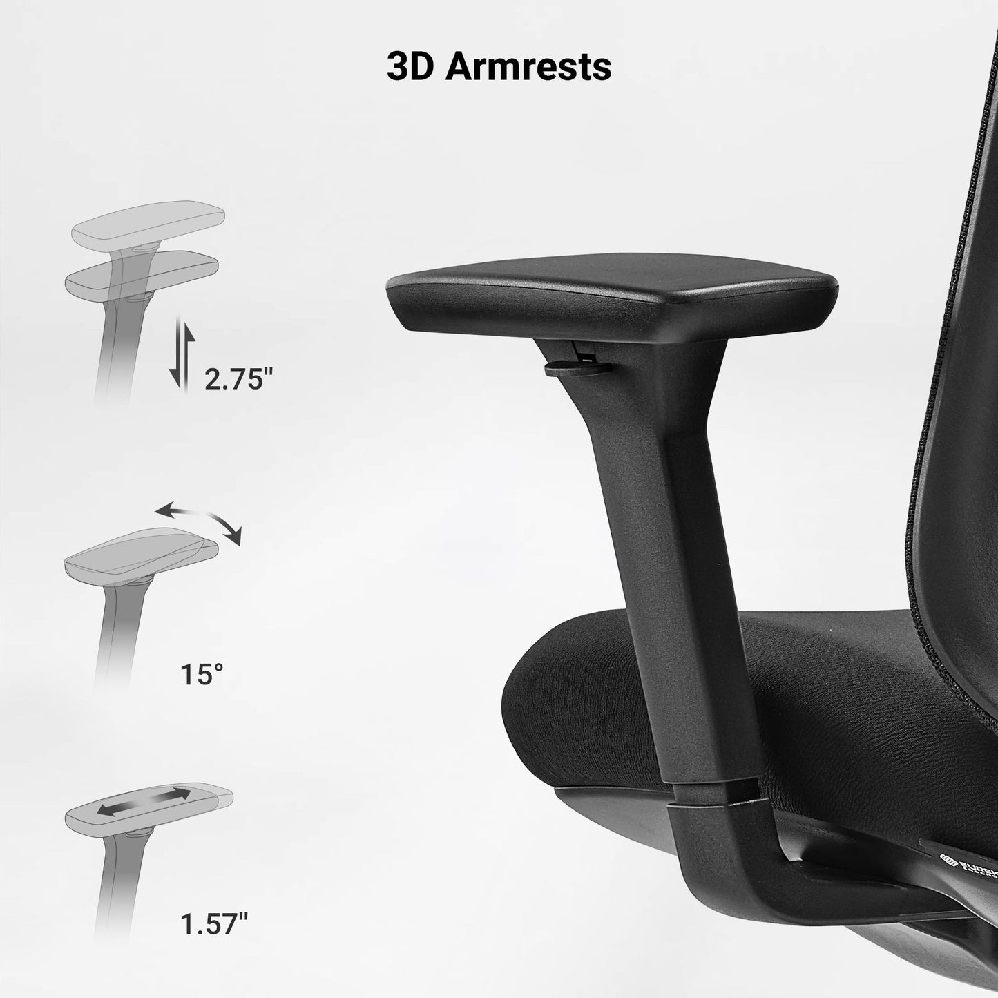 Nico, Mesh Ergonomic Office Chair