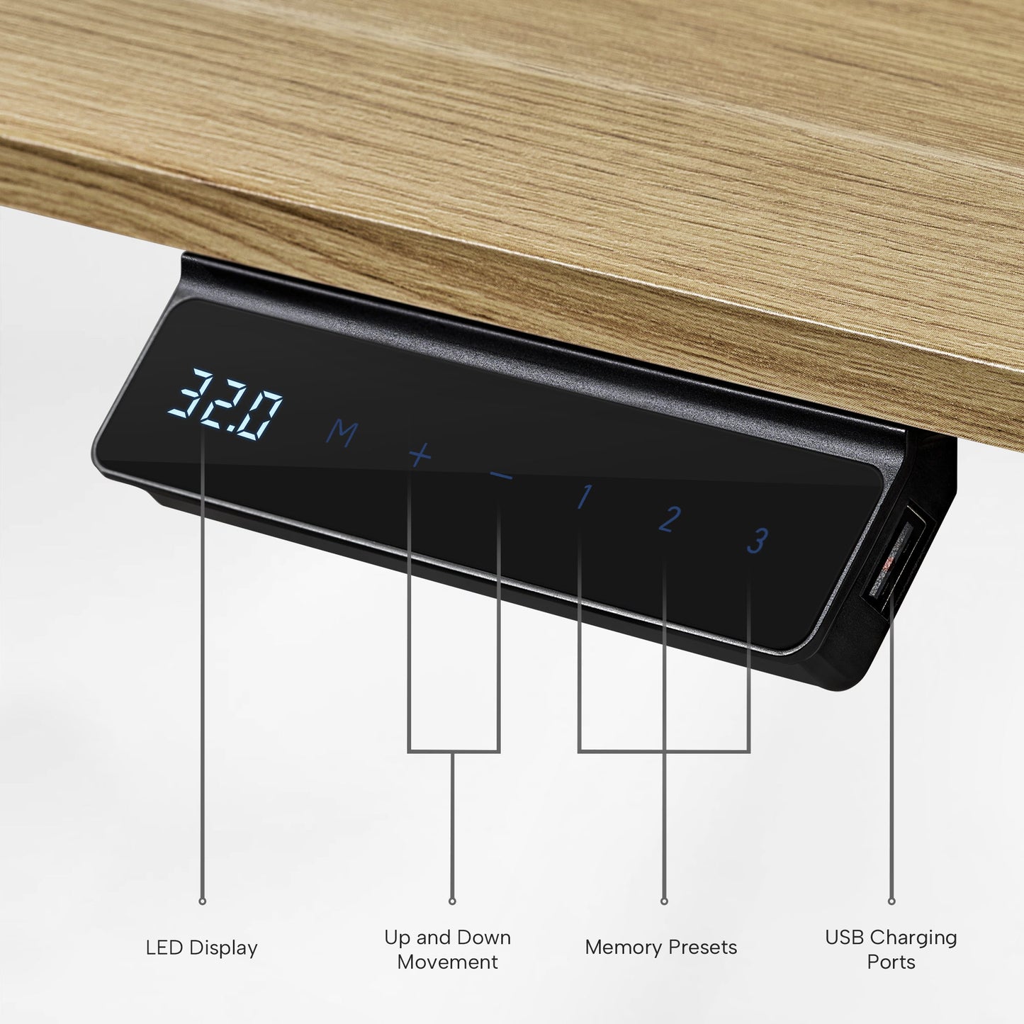 Ark Lite Standing Desk (63"x27")