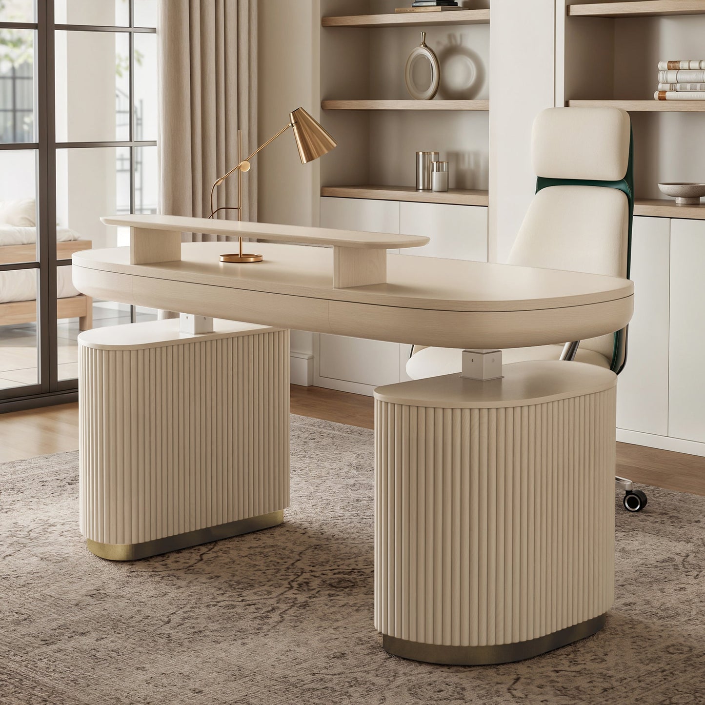 Opal Executive Office Desk (66"x29")