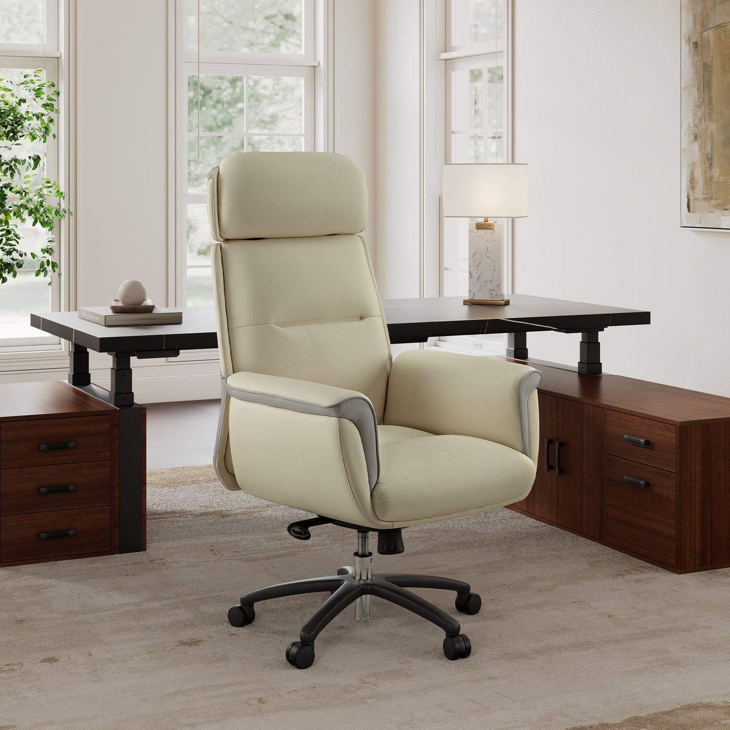 Royal, Microfiber Leather Executive Office Chair