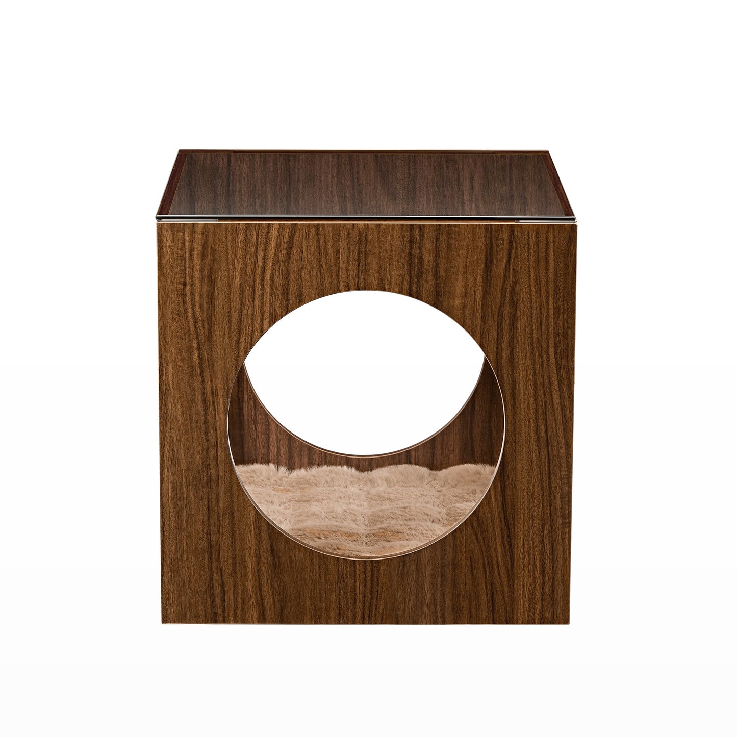 Peek-a-Boo Cat Bed & Side Table