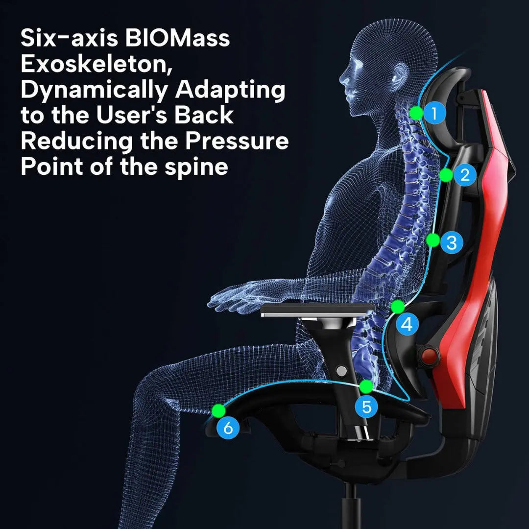 Typhon Hybrid Ergonomic Gaming Chair