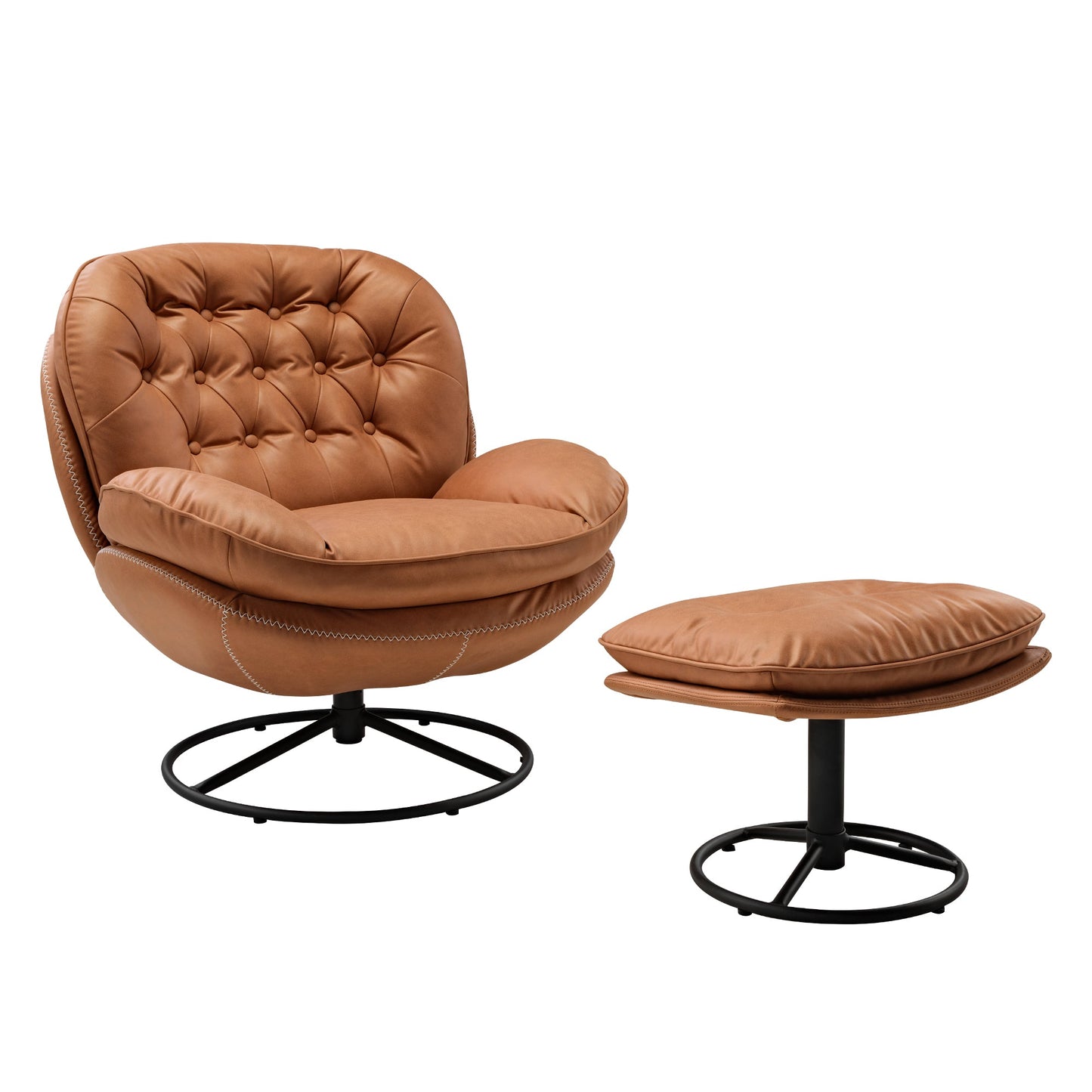 Camden, Modern Swivel Lounge Chair