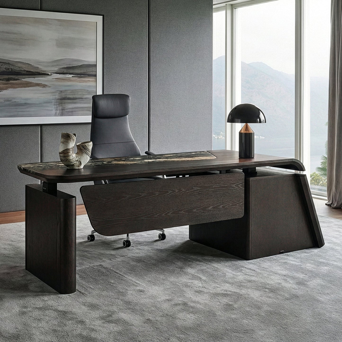 Magma Pro Executive Standing Desk (86"x33")