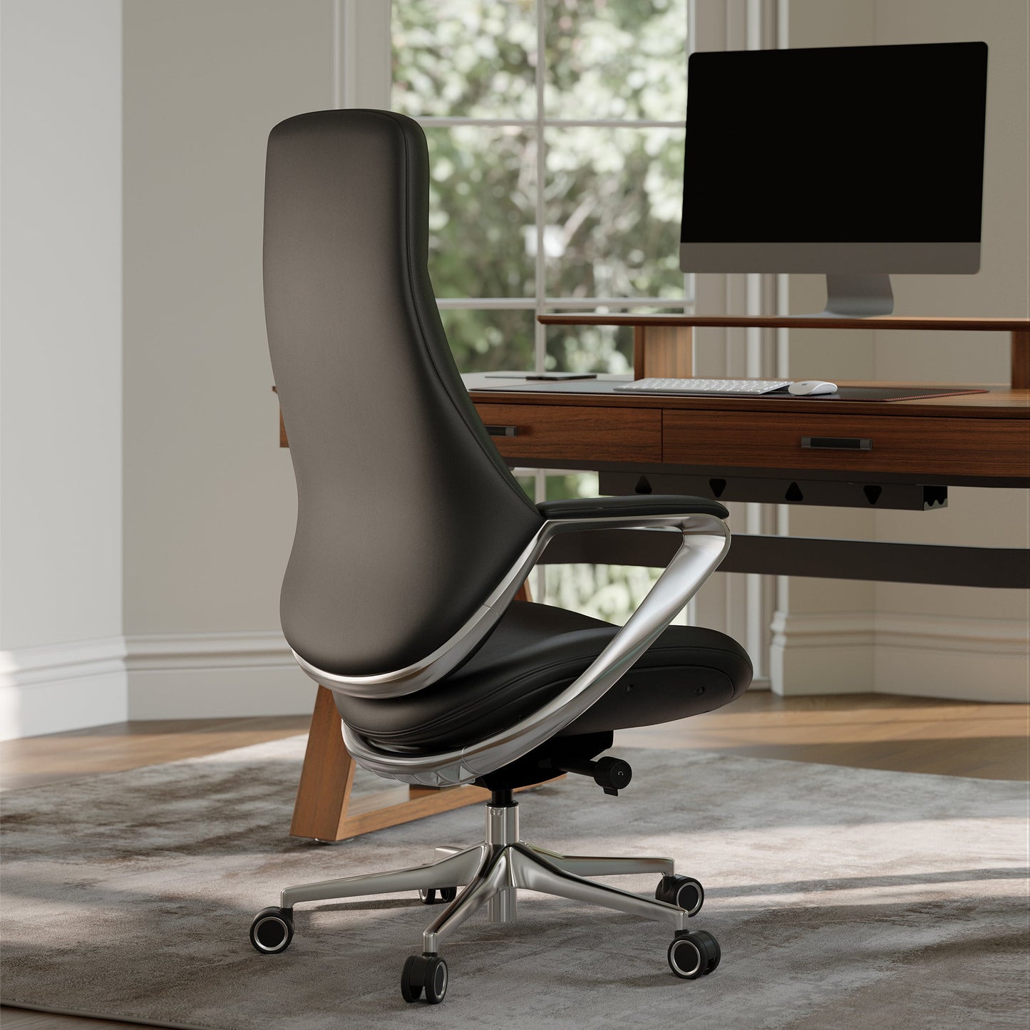 Nox, Genuine Leather Executive Office Chair