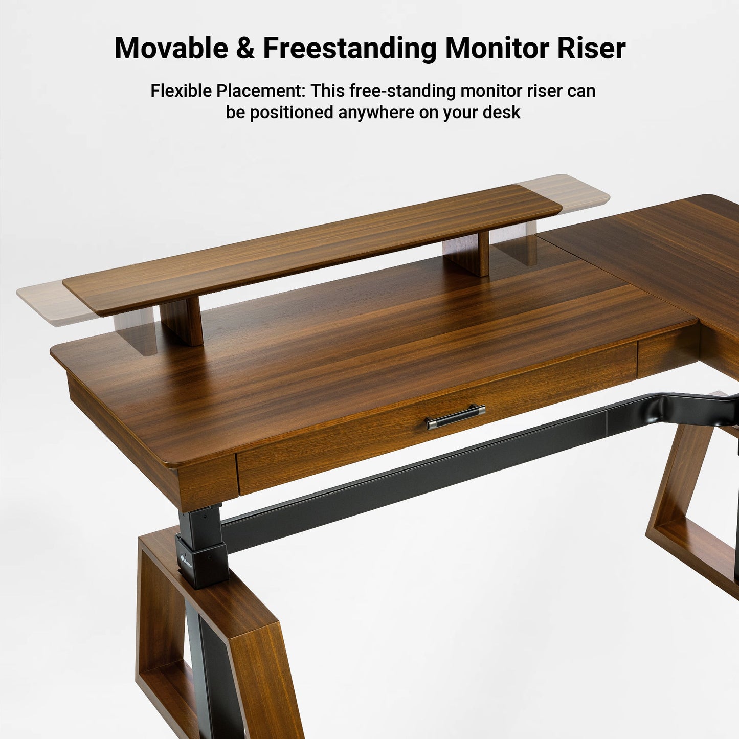 Ark Pro L-Shaped Standing Desk (63"x23")