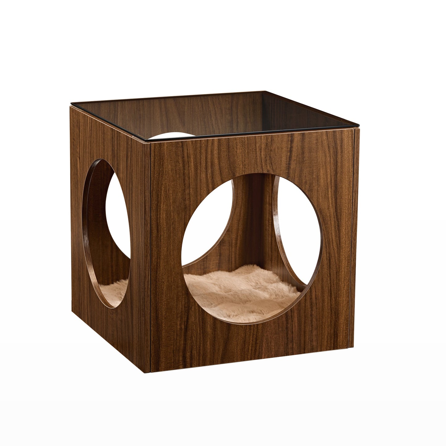 Peek-a-Boo Cat Bed & Side Table