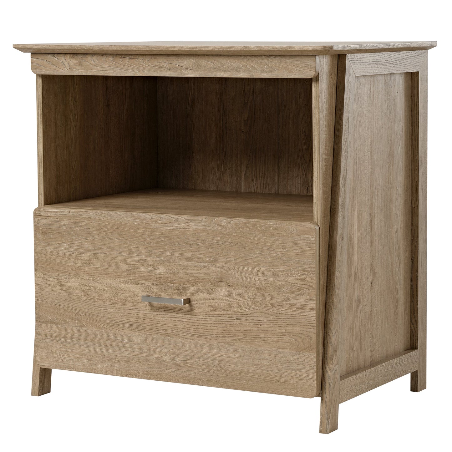 Executive Office Set：Ark EL Standing Desk, Chair & Storage