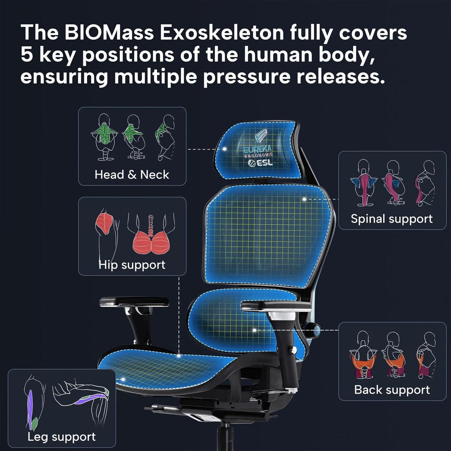 Typhon Hybrid Ergonomic Gaming Chair