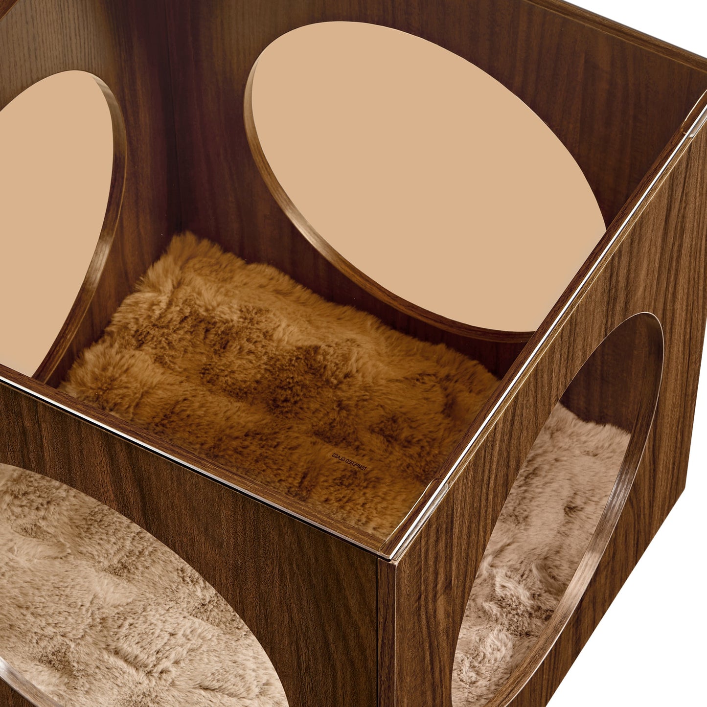 Peek-a-Boo Cat Bed & Side Table