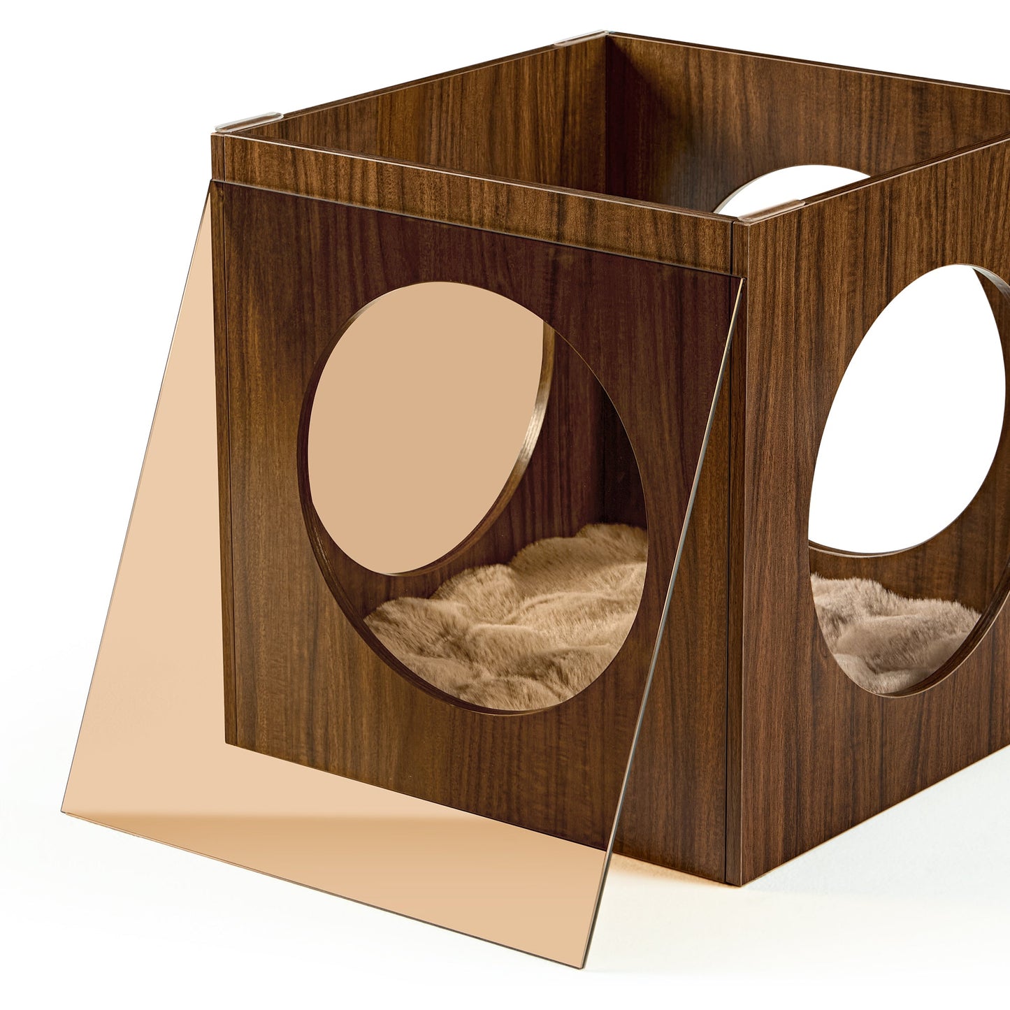 Peek-a-Boo Cat Bed & Side Table