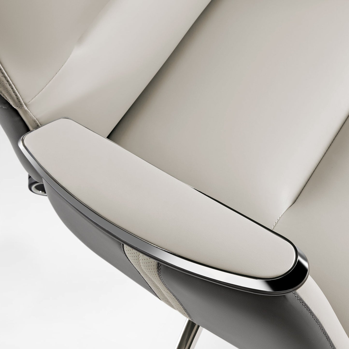 Royal II, Silicone & Leather Executive Ergonomic Office Chair