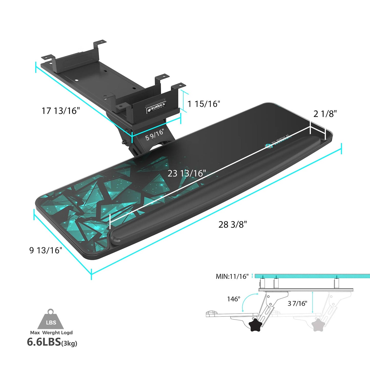 Adjustable Keyboard Tray