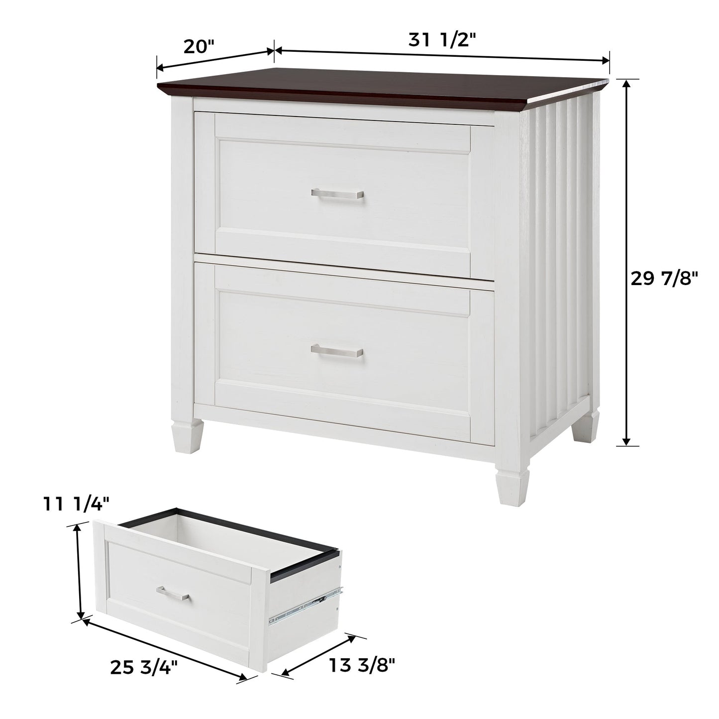 Executive Office Set：Ark ES Standing Desk, Chair & Storage