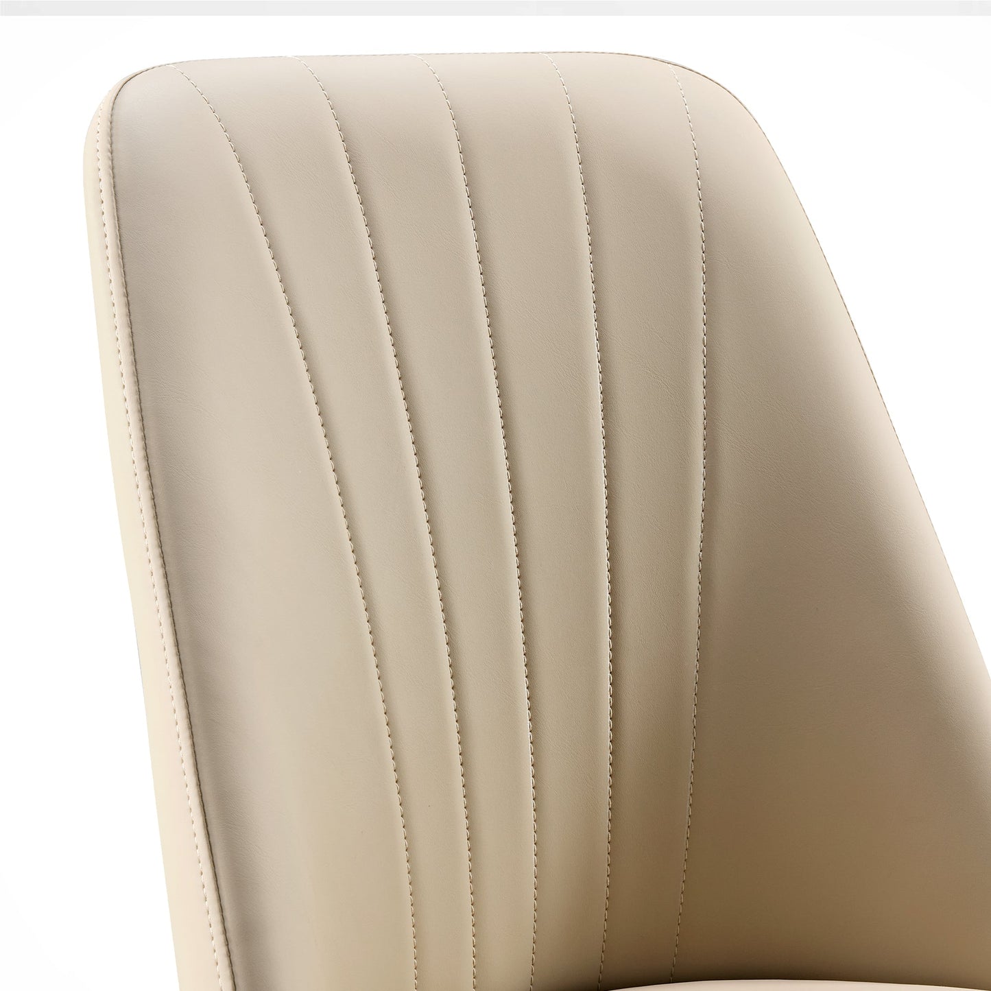 Chester, Upholstered Dining Side Chairs Set of 2, Off-white