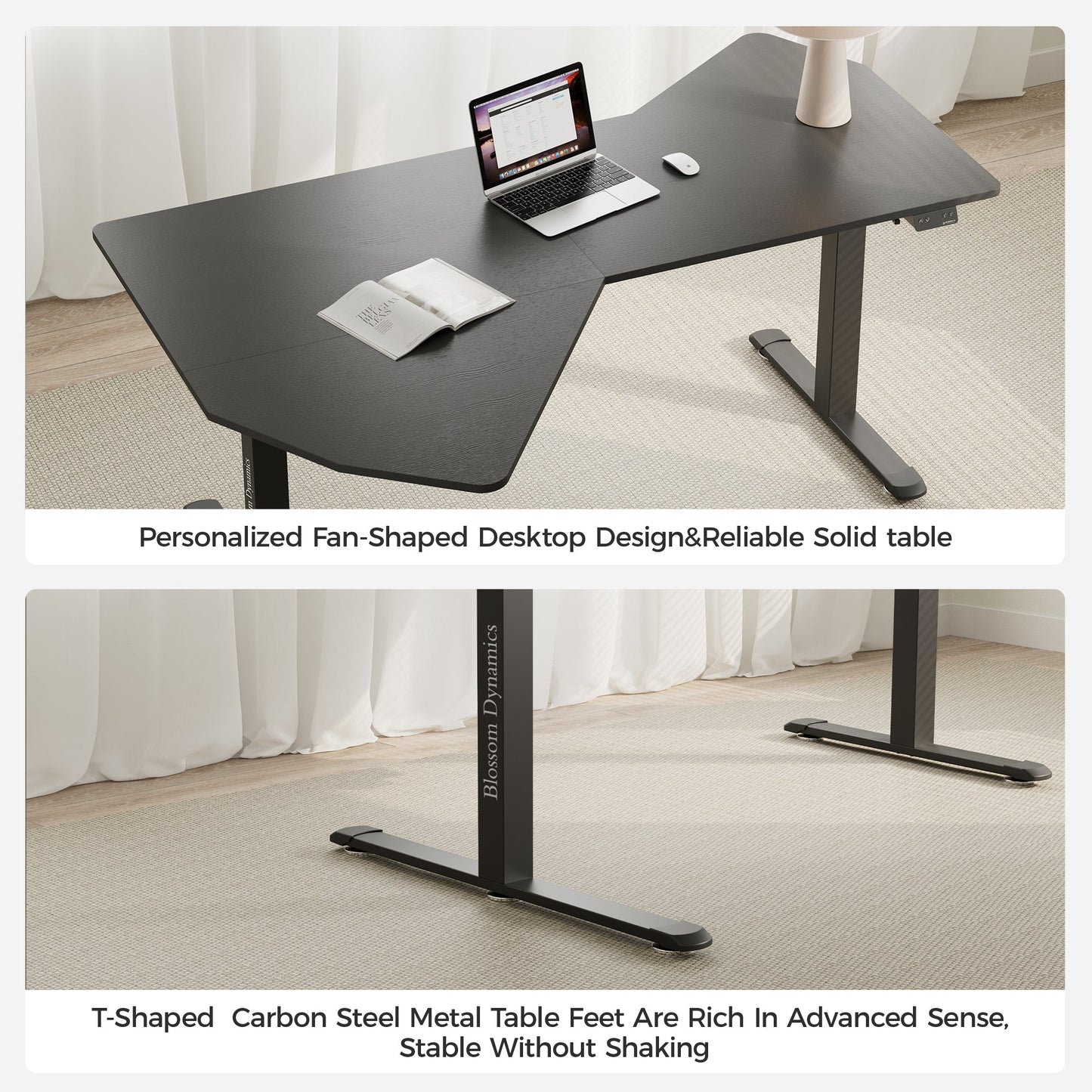 Blossom Dynamics® Office Standing Desk (70"x46")