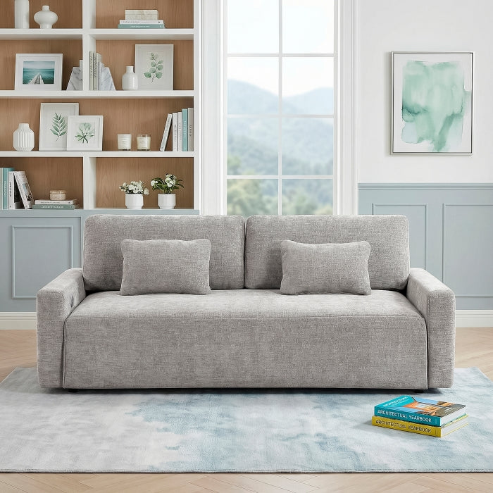 Cumulus Convertible Queen Sleeper Sofa with USB Charging Ports