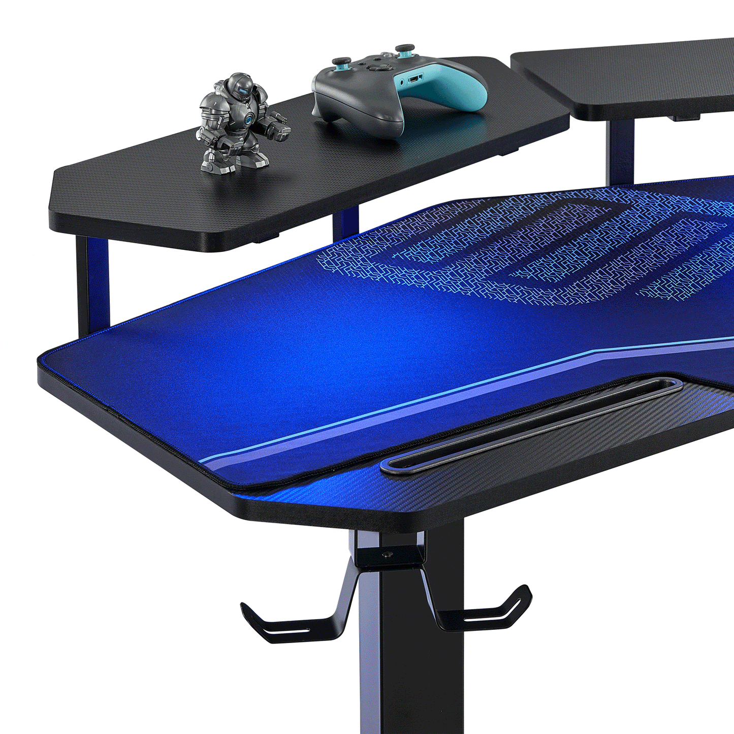 Aero Pro Wing Shaped Standing Desk (63"x23")