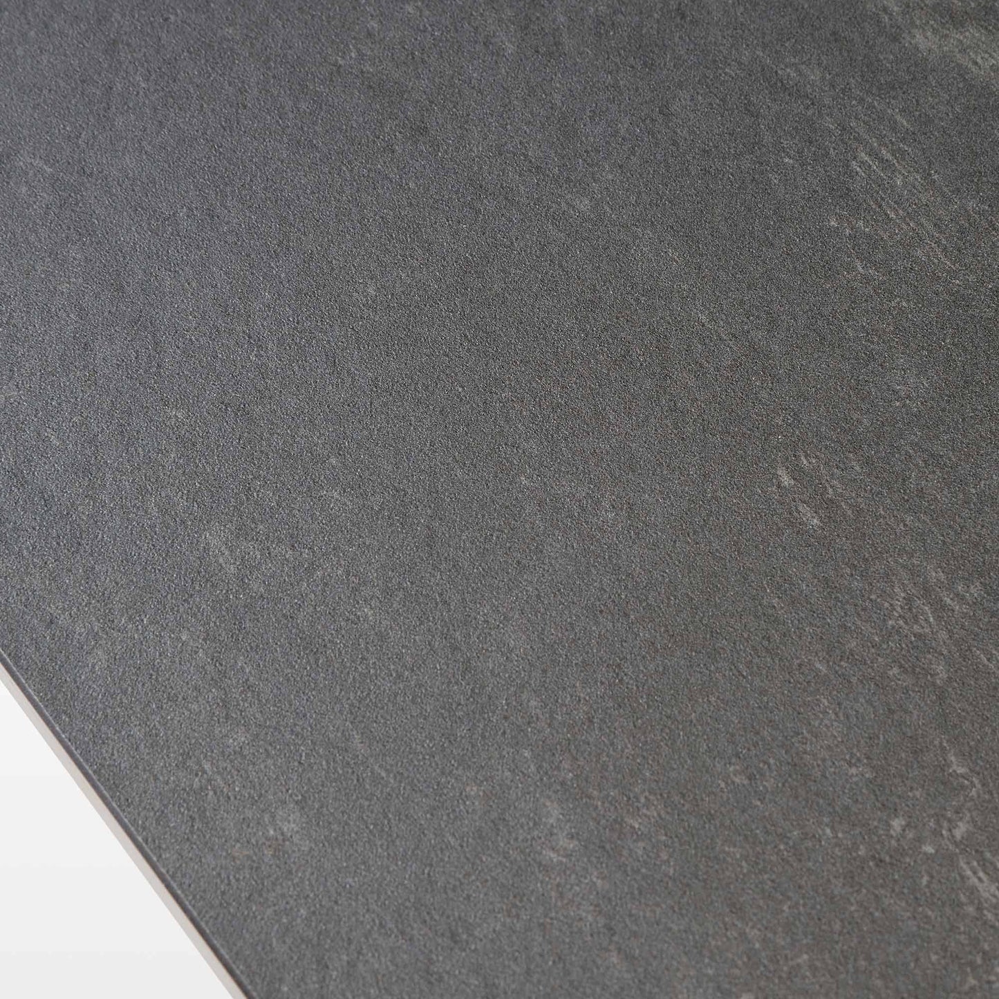 Savoy, 78"-118" Extendable Dining Table with Sintered Stone, Black