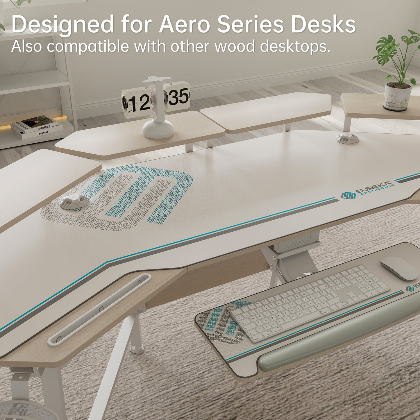 Convertible Desktop Shelves, set of 2