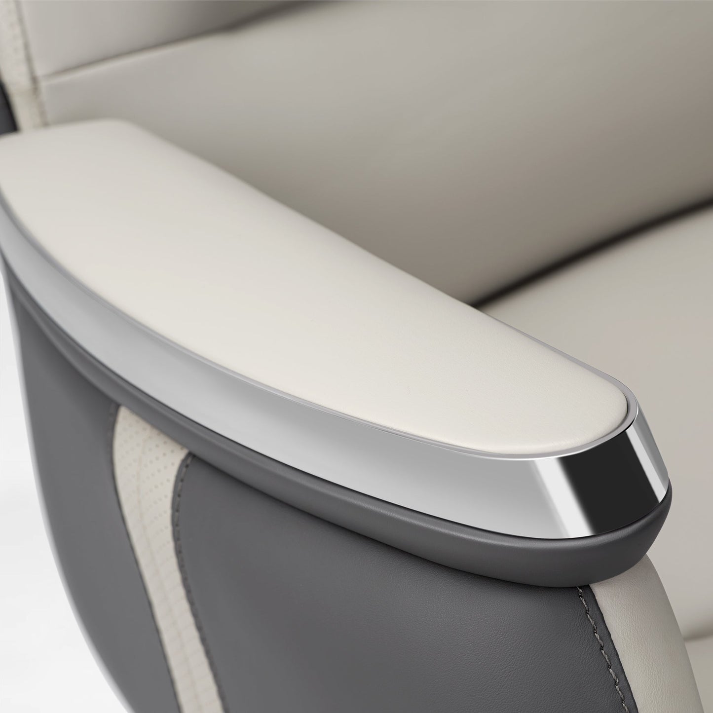 Royal II, Silicone & Leather Executive Ergonomic Office Chair