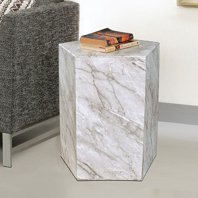 Anuja Side Table White