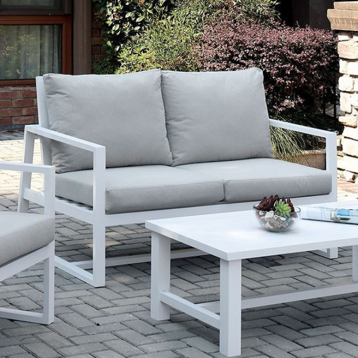 India Patio Love Seat Outdoor Sofa Beige