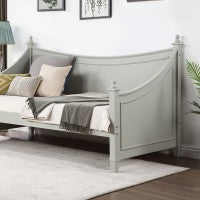 Lycoris Daybed with Trundle (Light Gray) - Main