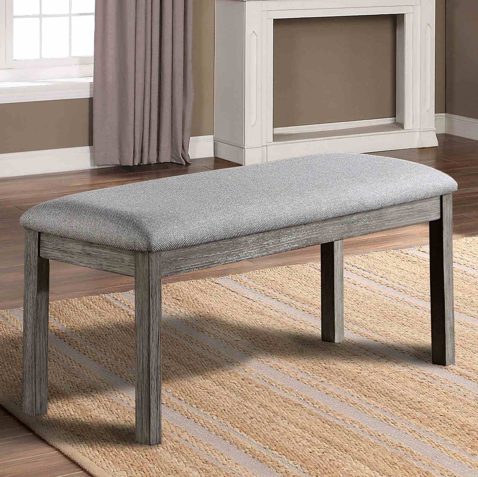 Laquila Dining Bench (Gray) - CM3542GY-BN-1