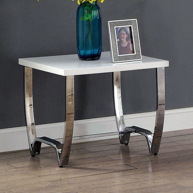 Trina Side Table White