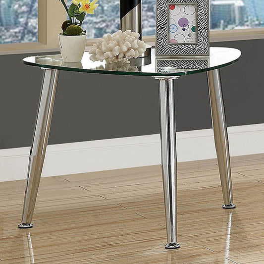 Delany Side Table Chrome