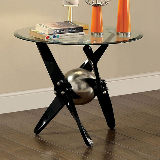 Rylie Side Table Powder Coated Black