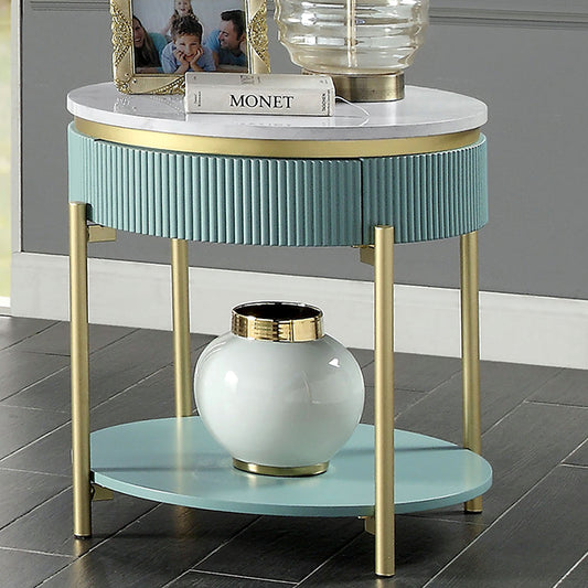 Koblenz Side Table Light Teal