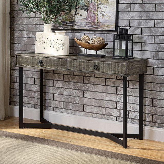 Veblen Console Table Dark Oak